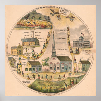 "Wege des Guten und des Bösen" Poster