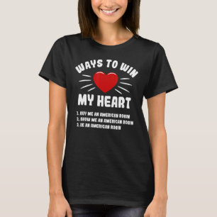 Wege, mein Herz American Robin Animal Meme H zu ge T-Shirt