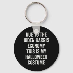 Wegen Biden Harris ist dies mein Halloween-Kostüm Schlüsselanhänger