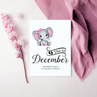 Wegen Dezember Little Peanut Baby Elephant