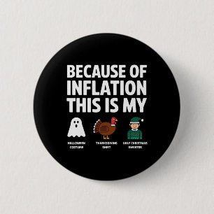 Wegen Inflation Halloween Erntedank Ch Button