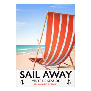 Wegfahrplakat Fotodruck