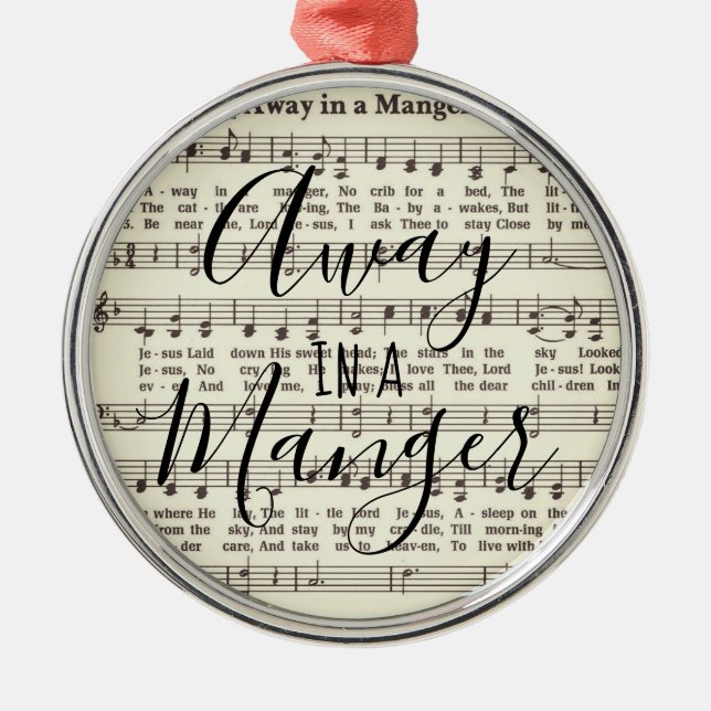 Weggehen in einem Mangrometal-Ornament Ornament Aus Metall (Vorne)