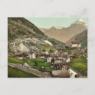 Weggis, Rigi, Schweiz klassisches Photochrom Postkarte