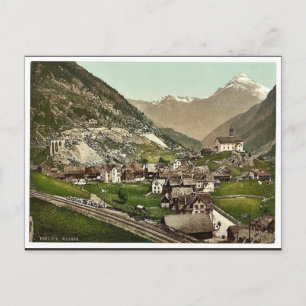 Weggis, Rigi, Schweiz klassisches Photochrom Postkarte