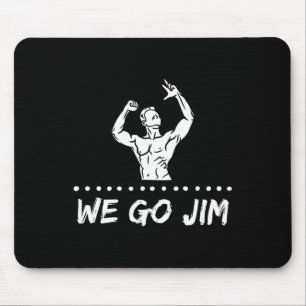 Wegojim Gym Bro Culture Workout Clic Pump Cover Te Mousepad