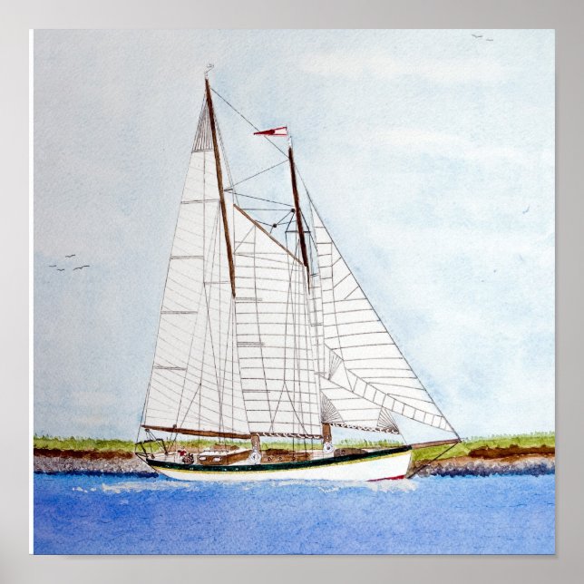 wegsegeln poster (Vorne)