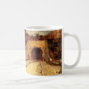 Wegweiser mit der U-Bahn Viadukt von Vincent van G Kaffeetasse