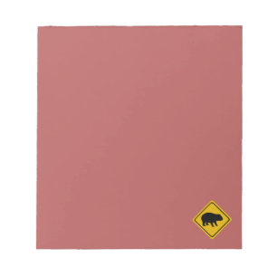 Wegweiser Wombat Notizblock