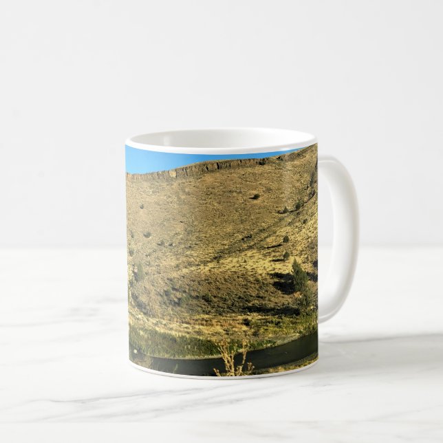 Wehe River, Oregon Kaffeetasse (VorderseiteRechts)
