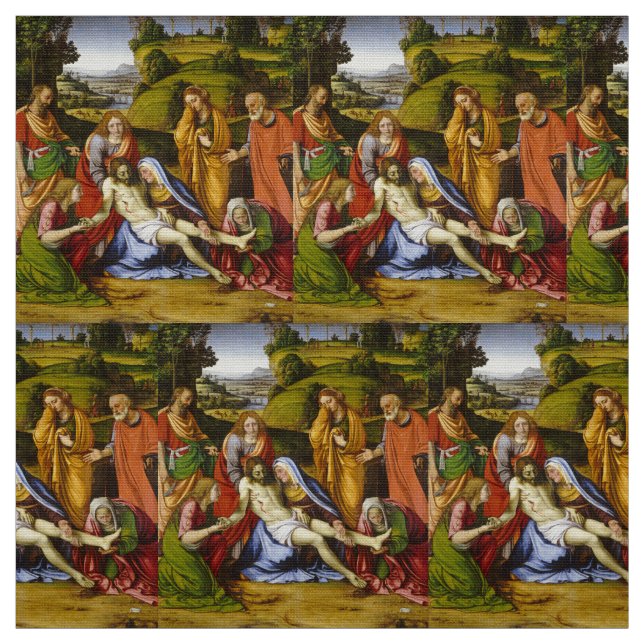 Wehklage durch Andrea Solario Stoff (Muster)