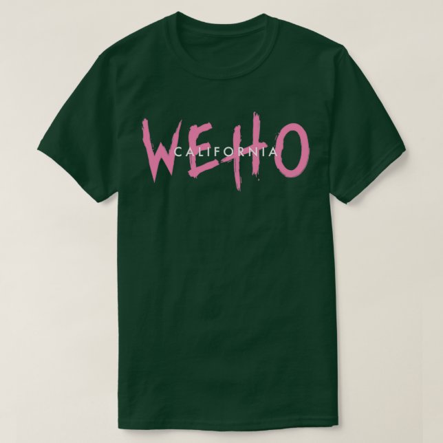WEHO CALIFORNIA T-Shirt (Design vorne)