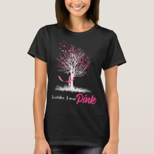 Weibchen Brustkrebs Bewusstsein, im Oktober tragen T-Shirt
