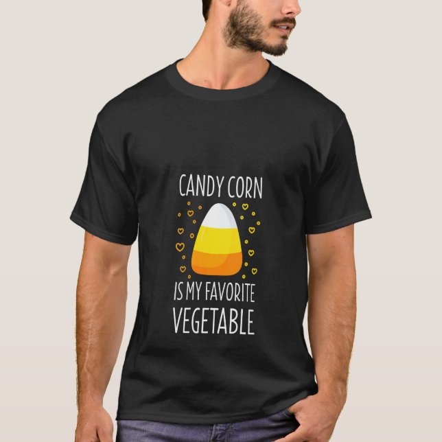 Weibchen Candy Mais ist mein Lieblingsgemüse Sarca T-Shirt (Vorderseite)