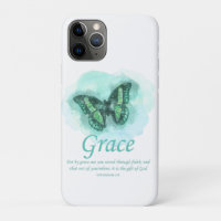 Weibchen Christliche Butterfly Verse: Grab