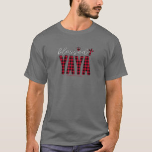 Weibchen dieses segne Noni Weihnachtsleopard Karie T-Shirt