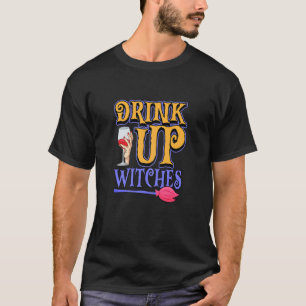 Weibchen ertrinken Witzen Halloween Hexe Drin T-Shirt