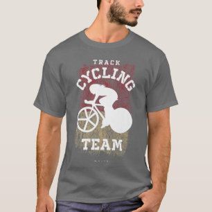 Weibchen Track Cycling Malta Road Bike Speed Cycli T-Shirt