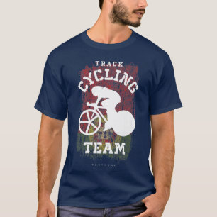 Weibchen Track Cycling Portugal Road Bike Speed Cy T-Shirt
