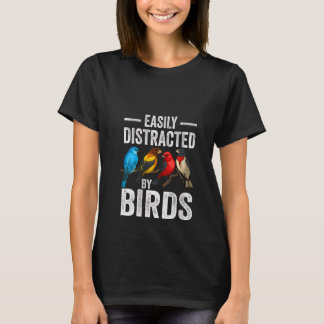 Weibchen werden von der Vogelbeobachtung "Funny Bi T-Shirt