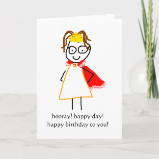 Weibchenbonmote: alles Gute zum Geburtstag! Karte