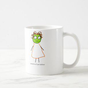 Weibchenbonmote: manchmal erhalte ich eifersüchtig kaffeetasse