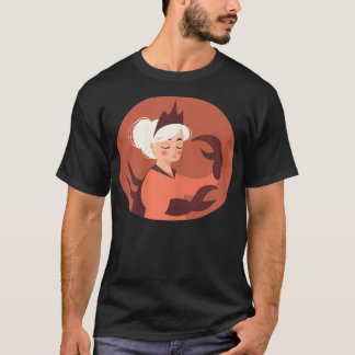 Weibenkrebs Zodiac Horoskop Astrologie T - Shirt67 T-Shirt