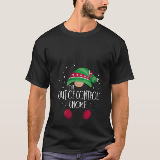 Weibliche Außer Kontrolle Gnom Familie Passende We T-Shirt