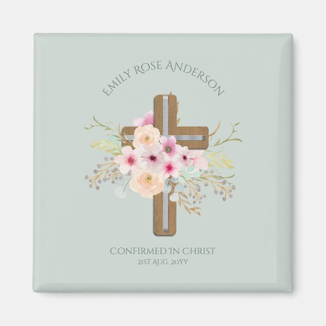 Weibliche Bestätigung Geschenke Favoriten Seite ro Magnet (Vorne)