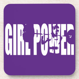 Weibliche Beweggründe - Power von Mädchen Untersetzer