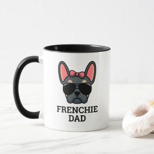 Weibliche Blauer Tan Bulldog Frenchie Dog Tasse