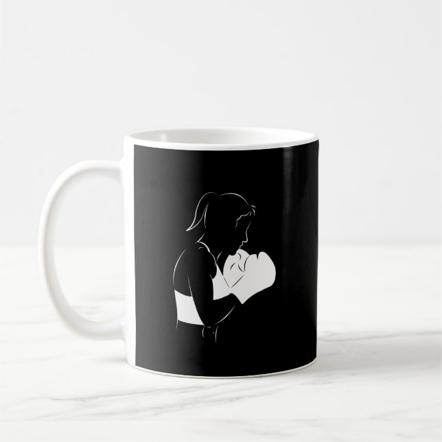 Weibliche Boxer Kaffeetasse (Links)