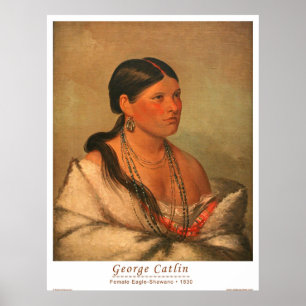 Weibliche Eagle-Shawano Poster