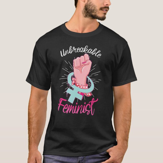 Weibliche Ermächtigung der Frau Pro Auswahl Pro Ab T-Shirt (Vorderseite)