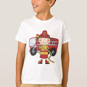 Weibliche Feuerwehrmann-T - Shirts und Geschenke