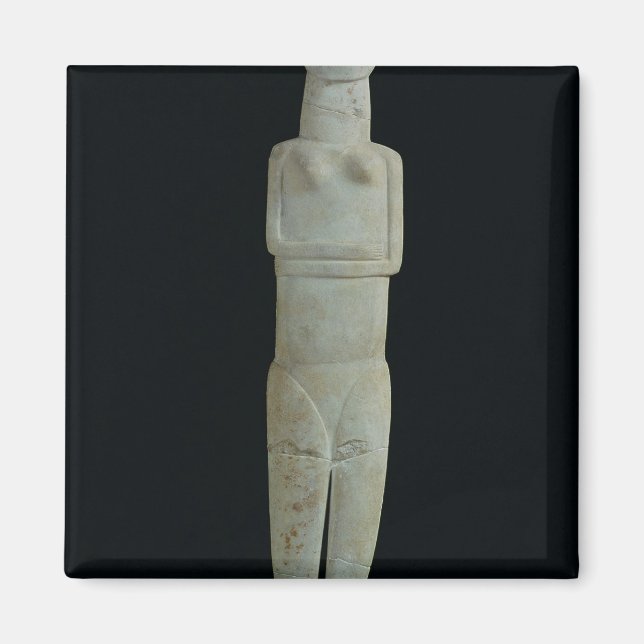 weibliche Figur aus Amorgos Magnet (Vorne)