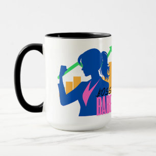 Weibliche Führungskraft Grafik Tasse