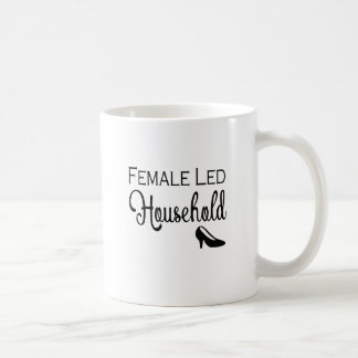 Weibliche geführte Haushalts-Tasse Kaffeetasse