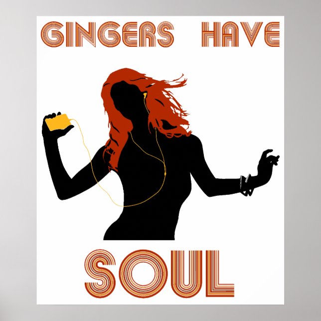 Weibliche Gingers haben Soul Poster (Vorne)