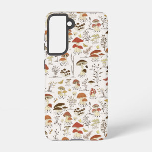 Weibliche Holzpolstermuster Samsung Galaxy Hülle