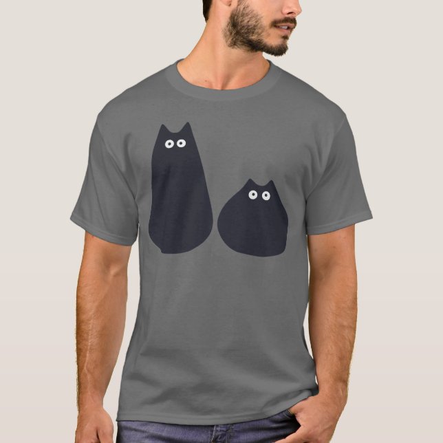 Weibliche Katzen T-Shirt (Vorderseite)