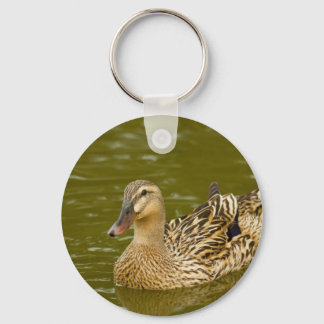 Weibliche Mallard Schlüsselanhänger