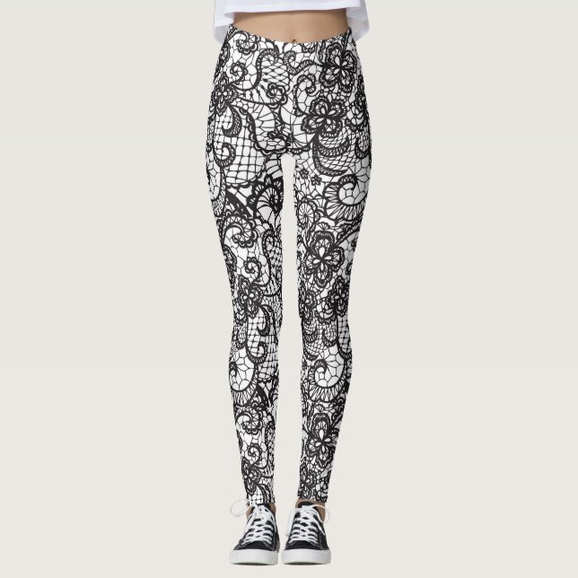 weibliche Reiterart der Häkelarbeit-Leggings Leggings (Vorderseite)