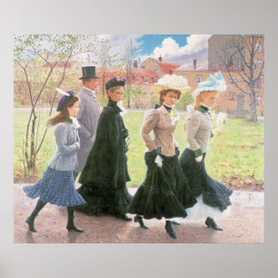 Weibliche Schüler für Bestätigung Poster