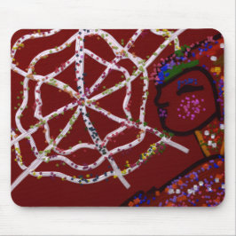 Weibliche Spinne Pharaonin Mousepad
