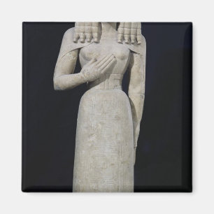 Weibliche Statue, bekannt als die Auxerre-Göttin Magnet