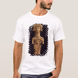 Weibliche Statuette auf einem Plinth, Puig-DES T-Shirt