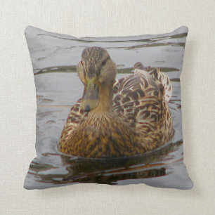 Weibliche Stockente Kissen