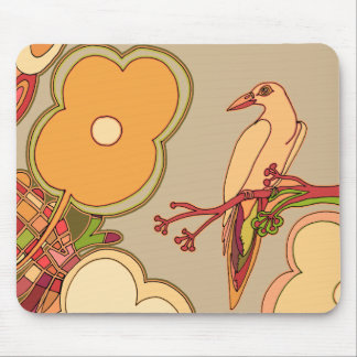 Weibliche Vögel Mousepad