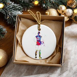 Weibliche Volleyballspielerin Keramik Ornament